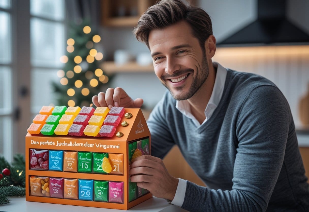 Den perfekte julekalender til mænd der elsker vingummi