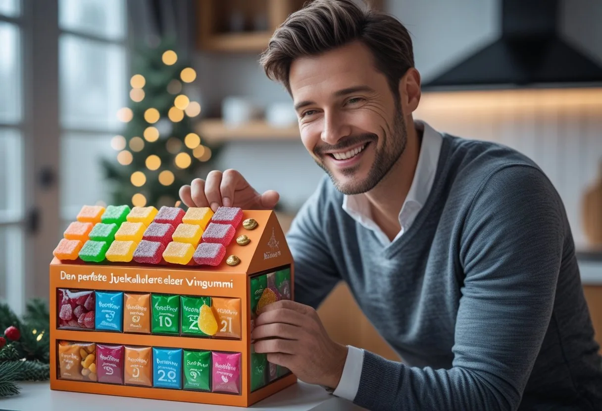 Den perfekte julekalender til mænd der elsker vingummi